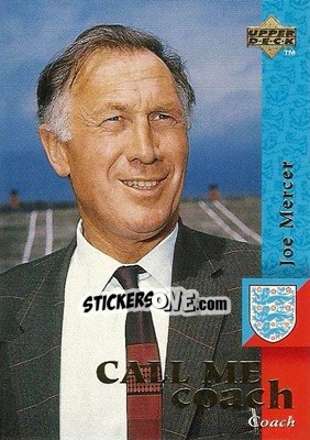 Figurina Joe Mercer - England 1998 - Upper Deck