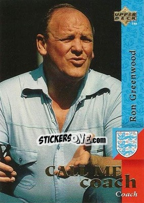 Sticker Ron Greenwood - England 1998 n. 4 - Upper Deck