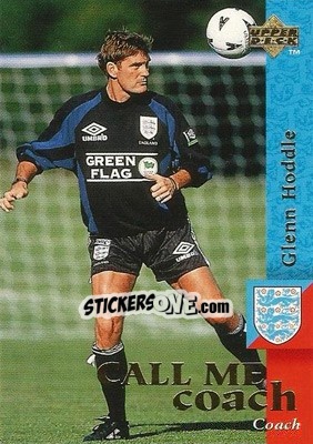 Sticker Glenn Hoddle - England 1998 n. 8 - Upper Deck