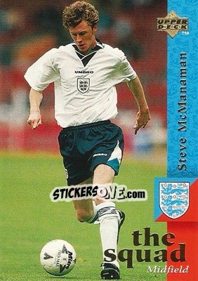 Sticker Steve McManaman - England 1998 n. 14 - Upper Deck