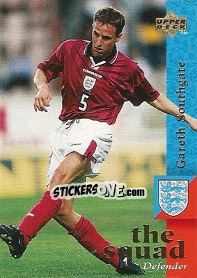 Sticker Gareth Southgate - England 1998 - Upper Deck