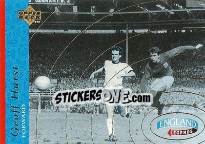 Sticker Geoff Hurst - England 1998 n. 33 - Upper Deck