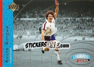 Cromo Kevin Keegan - England 1998 - Upper Deck