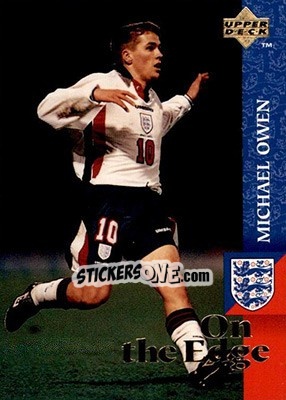 Sticker Michael Owen - England 1998 - Upper Deck