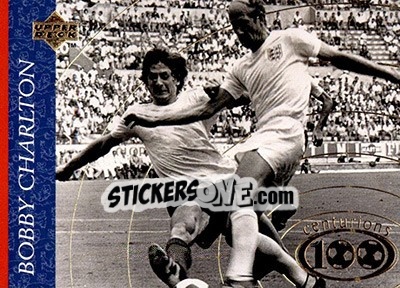 Sticker Bobby Charlton - England 1998 - Upper Deck