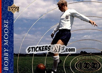 Sticker Bobby Moore - England 1998 - Upper Deck