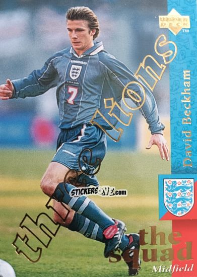 Cromo David Beckham - England 1998 n. 86 - Upper Deck