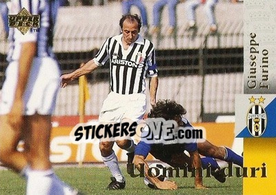 Sticker Giuseppe Furino - Juventus 1997 - Upper Deck