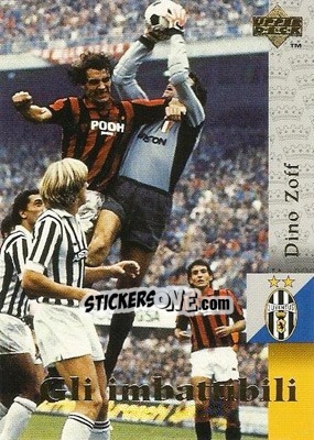 Sticker Dino Zoff - Juventus 1997 - Upper Deck