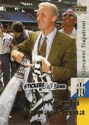 Sticker Giovanni Trapattoni - Juventus 1997 n. 9 - Upper Deck