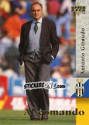 Sticker Antonio Giraudo - Juventus 1997 - Upper Deck