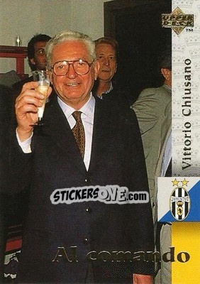 Cromo Vittorio Chiusano - Juventus 1997 - Upper Deck