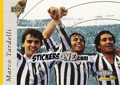 Sticker Marco Tardelli - Juventus 1997 n. 24 - Upper Deck