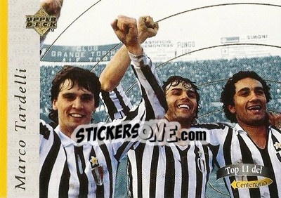 Sticker Marco Tardelli - Juventus 1997 - Upper Deck