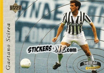 Cromo Gaetano Scirea - Juventus 1997 - Upper Deck