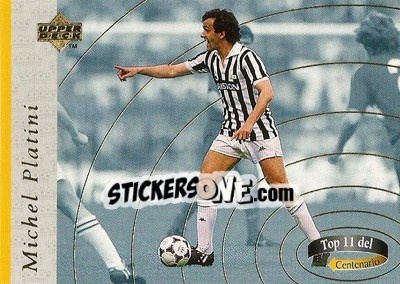 Sticker Michel Platini - Juventus 1997 n. 31 - Upper Deck