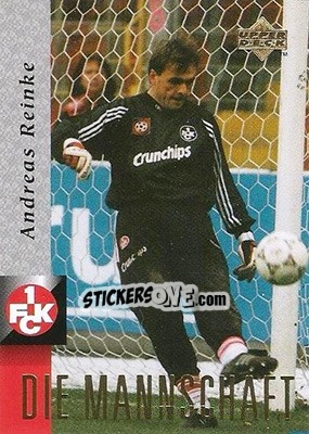 Sticker Andreas Reinke - FC Kaiserslautern 1998 - Upper Deck