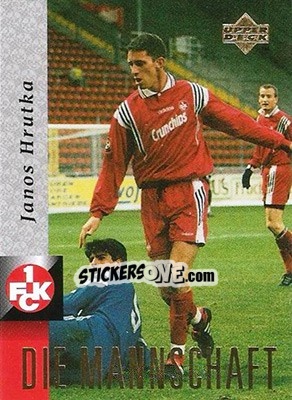 Cromo Janos Hrutka - FC Kaiserslautern 1998 - Upper Deck