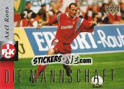 Sticker Axel Roos - FC Kaiserslautern 1998 - Upper Deck