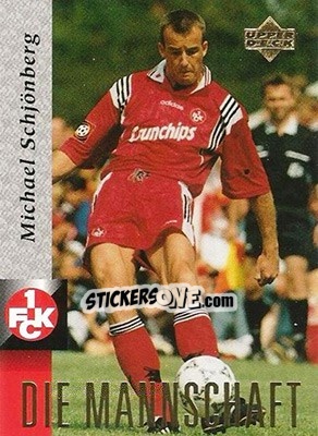 Sticker Michael Schjonberg - FC Kaiserslautern 1998 - Upper Deck