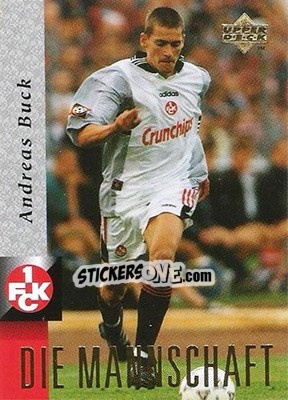 Cromo Andreas Buck - FC Kaiserslautern 1998 - Upper Deck