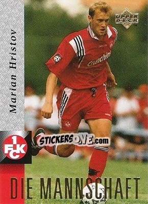 Sticker Marian Hristov - FC Kaiserslautern 1998 - Upper Deck