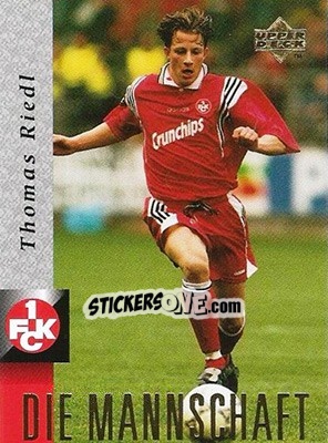 Sticker Thomas Riedl - FC Kaiserslautern 1998 - Upper Deck