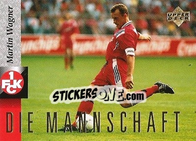 Sticker Martin Wagner - FC Kaiserslautern 1998 - Upper Deck
