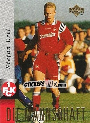 Sticker Stefan Ertl - FC Kaiserslautern 1998 - Upper Deck