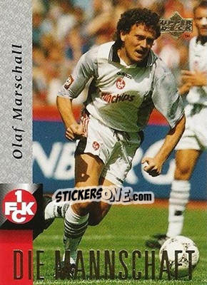 Sticker Olaf Marschall - FC Kaiserslautern 1998 - Upper Deck