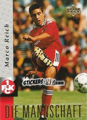 Cromo Marco Reich - FC Kaiserslautern 1998 - Upper Deck