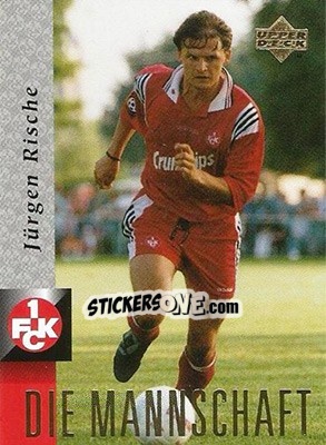 Sticker Jurgen Rische - FC Kaiserslautern 1998 - Upper Deck