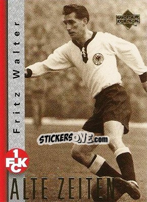 Sticker Fritz Walter - FC Kaiserslautern 1998 - Upper Deck