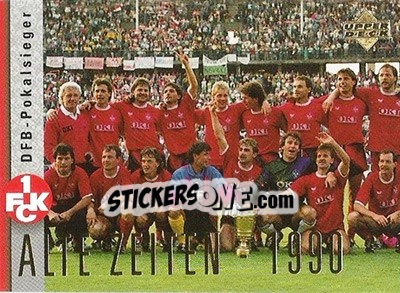 Sticker DFB-Pokalsieger 1990 - FC Kaiserslautern 1998 n. 29 - Upper Deck
