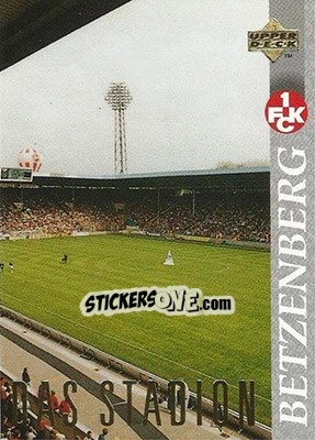 Sticker Betzenberg (puzzle 2) - FC Kaiserslautern 1998 - Upper Deck