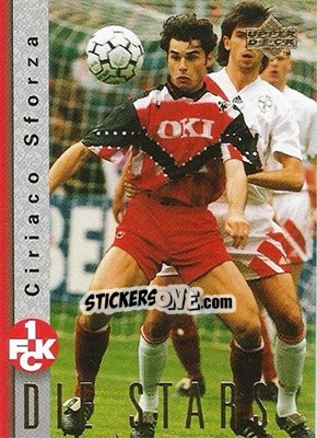 Sticker Ciriaco Sforza - FC Kaiserslautern 1998 - Upper Deck