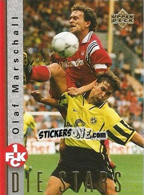Cromo Olaf Marschall - FC Kaiserslautern 1998 - Upper Deck