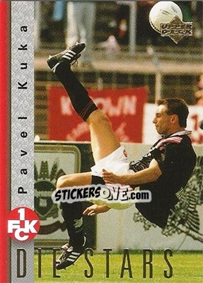 Cromo Pavel Kuka - FC Kaiserslautern 1998 - Upper Deck