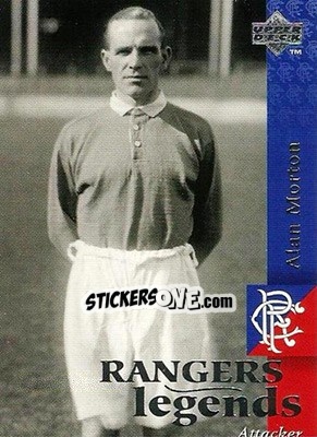 Sticker Alan Morton - Glasgow Rangers FC 1997-1998 - Upper Deck