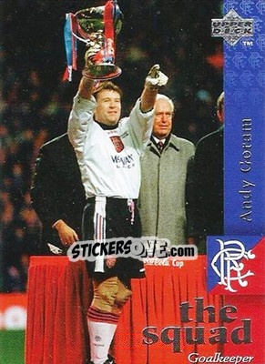 Sticker Andy Goram - Glasgow Rangers FC 1997-1998 - Upper Deck