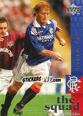 Sticker Stuart McCall - Glasgow Rangers FC 1997-1998 - Upper Deck