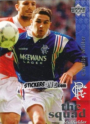 Sticker Charlie Miller - Glasgow Rangers FC 1997-1998 - Upper Deck