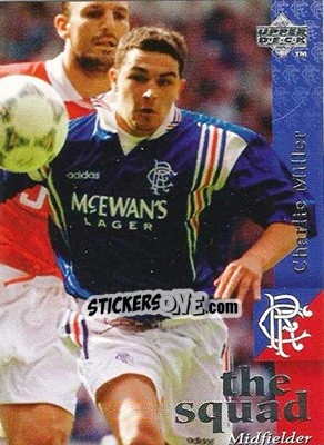 Sticker Charlie Miller - Glasgow Rangers FC 1997-1998 n. 18 - Upper Deck