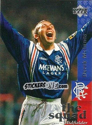 Sticker Derek McInnes - Glasgow Rangers FC 1997-1998 - Upper Deck