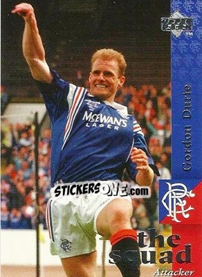 Sticker Gordon Durie - Glasgow Rangers FC 1997-1998 - Upper Deck