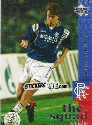 Sticker Brian Laudrup - Glasgow Rangers FC 1997-1998 n. 24 - Upper Deck
