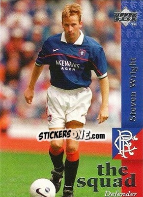 Sticker Stephen Wright - Glasgow Rangers FC 1997-1998 n. 26 - Upper Deck