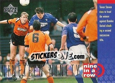 Sticker Season 1989-90 - Glasgow Rangers FC 1997-1998 - Upper Deck