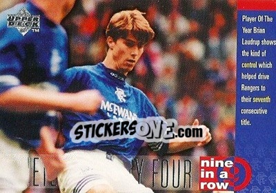 Sticker Season 1994-95 - Glasgow Rangers FC 1997-1998 - Upper Deck