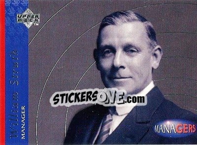 Sticker William Struth - Glasgow Rangers FC 1997-1998 n. 40 - Upper Deck